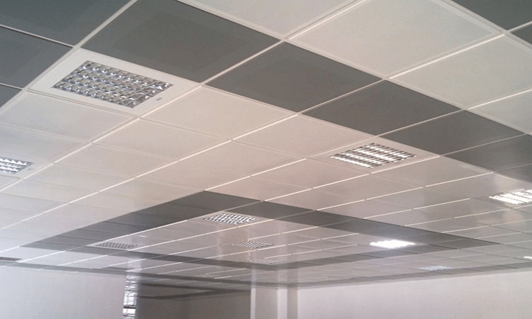 Decorative ceiling tile image